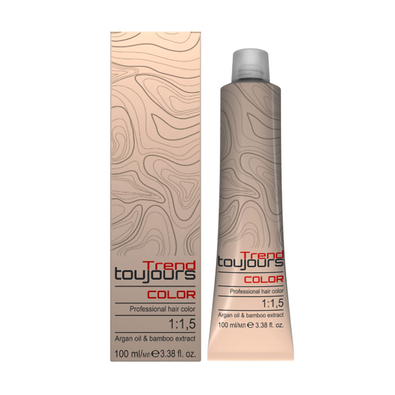 Перманентна фарба для волосся Trend Toujours Color Professional Hair Color 4.7 Ebony, 100 мл